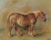 James Ward A Suffolk Punch painting